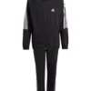 Adidas Sportswear Boys Woven Tracksuit - Black/White