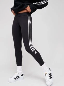 Adidas Technical Cotton 7/8 Leggings - Black