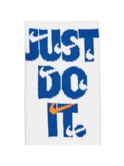 Nike Men's Train Everyday Plus Cushioned Graphic 3 Pack Crew Sock - WHITE/MULTI -Sport Sphere TYNK3 SQ4 0000000225 WHITE MULTI SLd1