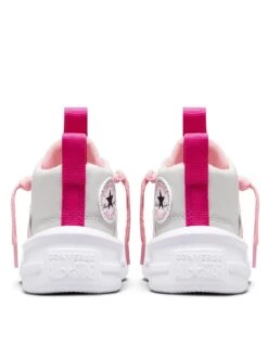 Converse Chuck Taylor All Star Hi Infant Girls Ultra Color Pop Trainers -Grey/Pink -Sport Sphere U3JAU SQ2 0000000289 GREY PINK SLb