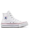 Converse Chuck Taylor All Star Hi Junior Girls Eva Lift Canvas Platform Trainers -White