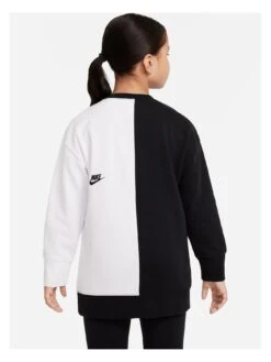 Nike Older Girls Nsw Bf Crew Dnc - Black/White -Sport Sphere U97M4 SQ3 0000000019 BLACK WHITE SLb