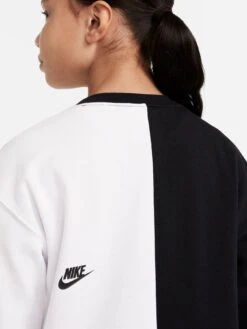 Nike Older Girls Nsw Bf Crew Dnc - Black/White -Sport Sphere U97M4 SQ5 0000000019 BLACK WHITE SLd1