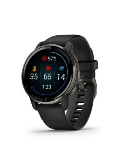 Garmin Venu 2 Plus GPS Smartwatch With All-day Health Monitoring And Voice Functionality -Sport Sphere UDP6H SQ7 0000000004 BLACK SLd3