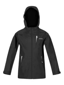 Regatta Kids Calderdale II Waterproof Jacket - Black -Sport Sphere UDV4F SQ3 0000000004 BLACK SLb