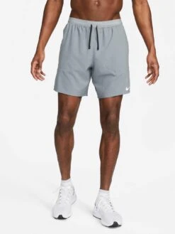 Nike Run Dry Fit 2-in-1 7" Flex Stride Short - Grey