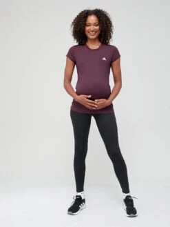 Adidas Maternity 7/8 Leggings - Black -Sport Sphere UJ36F SQ3 0000000004 BLACK MDo