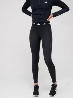 Adidas Women's Performance Techfit Period Proof 7/8 Leggings - BLACK