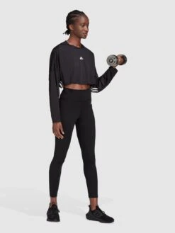 Adidas Hyperglam Coverup Top - Black/White -Sport Sphere UJ37H SQ3 0000000019 BLACK WHITE MDo