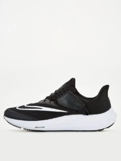 Nike Men's Air Zoom Pegasus 39 Flyease Trainers - BLACK/WHITE