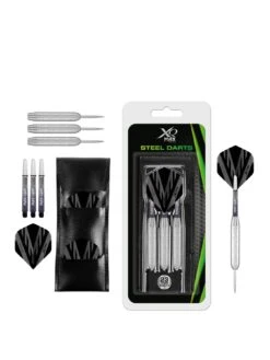 XQ Max Silver Coated Steel Darts Set 23g