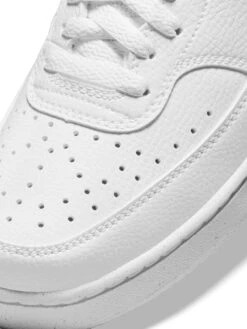 Nike Court Vision Low Trainers - White/White -Sport Sphere UL3XV SQ6 0000000001 WHITE WHITE SLd