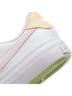 Nike Court Legacy Junior Girls Trainers -Sport Sphere ULGCD SQ6 0000000524 WHITE PINK SLd