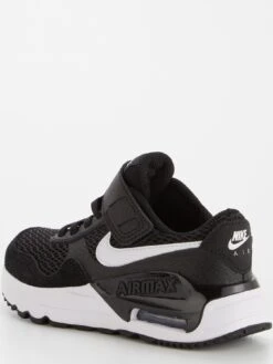 Nike Air Max System Kids Unisex Trainers -Sport Sphere ULGH7 SQ3 0000000019 BLACK WHITE SLf