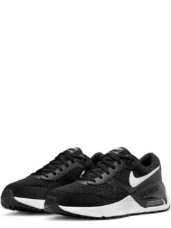 Nike Air Max SYSTM Junior Unisex Trainers - Black/White -Sport Sphere ULGLT SQ3 0000000019 BLACK WHITE SLf