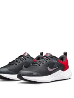 Nike Downshifter 11 Junior Trainers - Grey/Red -Sport Sphere ULGV7 SQ3 0000000726 GREY RED SLf