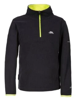 Trespass Boys Etto - Microfleece At100 - Black