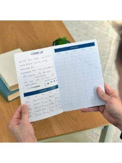 The Personalised Memento Company Personalised A5 Fishing Log Book -Sport Sphere ULYWK SQ3 0000000099 N A SLd1