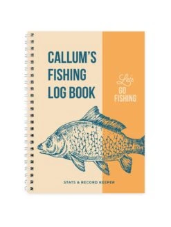 The Personalised Memento Company Personalised A5 Fishing Log Book -Sport Sphere ULYWK SQ5 0000000099 N A SLd3