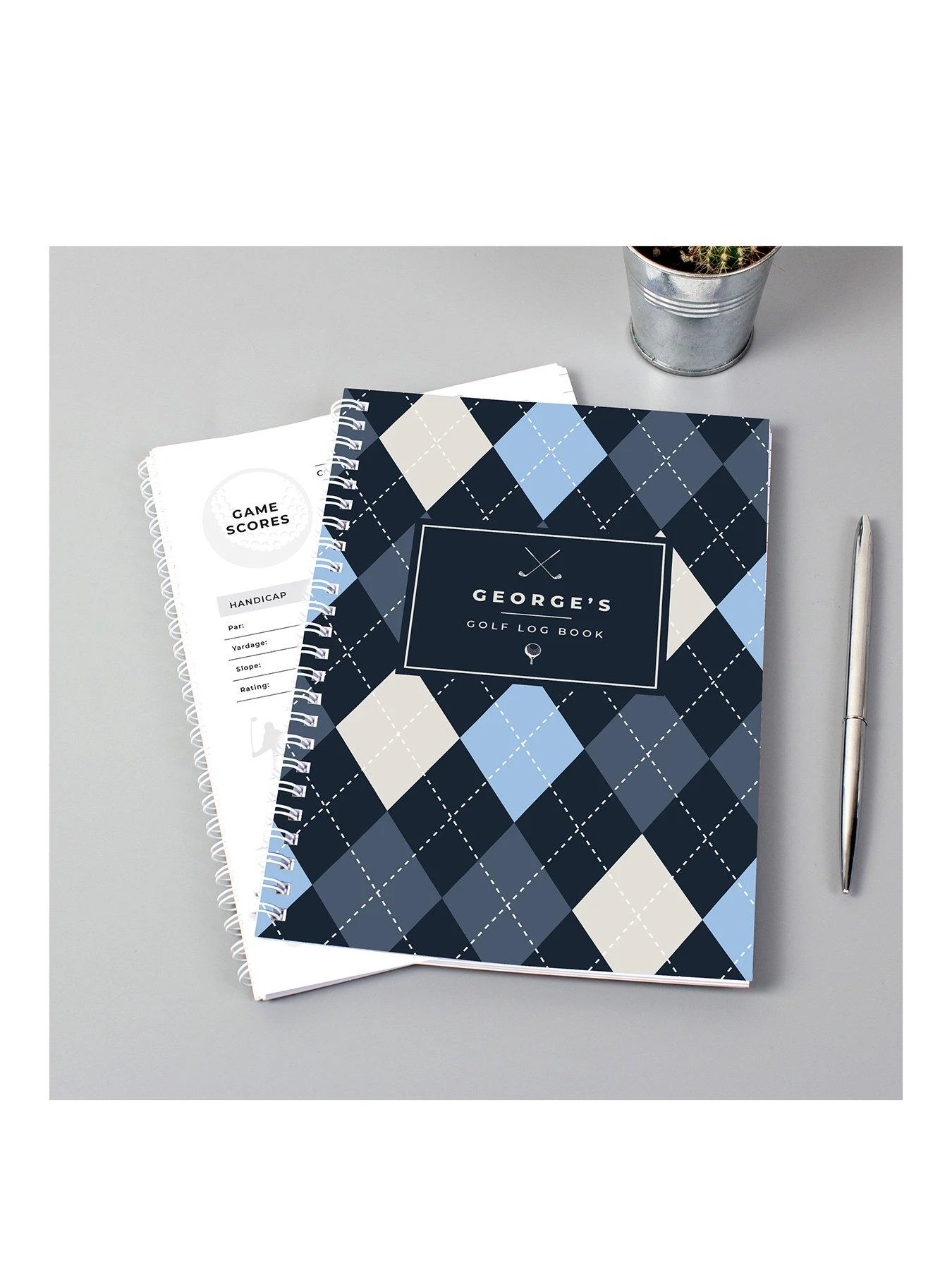 The Personalised Memento Company Personalised A5 Golf Log Book 1 The Personalised Memento Company Personalised A5 Golf Log Book