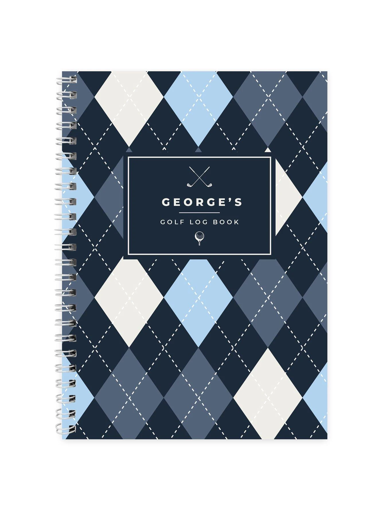 The Personalised Memento Company Personalised A5 Golf Log Book 5 The Personalised Memento Company Personalised A5 Golf Log Book - Image 5