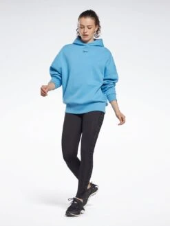 Reebok Studio Oversize Hoodie - Black -Sport Sphere UN7C4 SQ3 0000000020 BLUE MDo