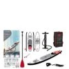 PURE 320 Nautical SUP Inflatable Stand Up Paddle Board 10 Feet - Complete Set With Pump, Patch Tool, Foot Lead, Adjustable Paddle And Waterproof 2L B
