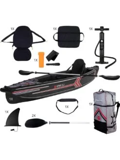 PURE - Drop Stitch Kayak 1 Person - Complete Set 11 PURE - Drop Stitch Kayak 1 Person - Complete Set -Sport Sphere UPN48 SQ6 0000000099 N A SLd3
