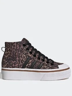 Adidas Originals Nizza Platform Mid - Leopard Print