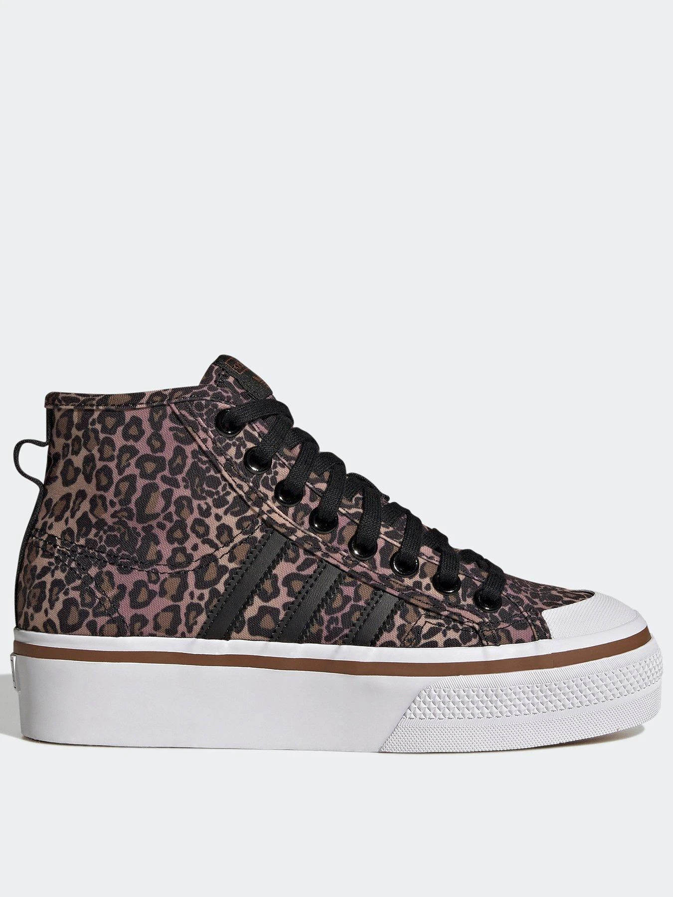 Adidas Originals Nizza Platform Mid - Leopard Print 1 Adidas Originals Nizza Platform Mid - Leopard Print