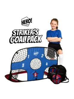 Football Flick Hero Strikers Goal Pack - Aged 3-7 Years