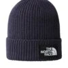 THE NORTH FACE Men's Logo Box Cuffed Beanie - Blue