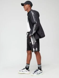 Adidas Originals Camo Windbreaker - Black/White -Sport Sphere UTXHT SQ6 0000000019 BLACK WHITE MDd2