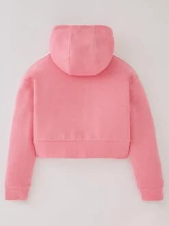 Adidas Originals Junior Girls Adicolor Trefoil Boxy Hoodie - Light Pink -Sport Sphere UUBNW SQ3 0000000367 LIGHT PINK SLb