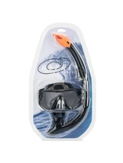 Osprey Adult Single Lens Mask And Snorkel Set - Black -Sport Sphere UV97W SQ3 0000000004 BLACK SLd