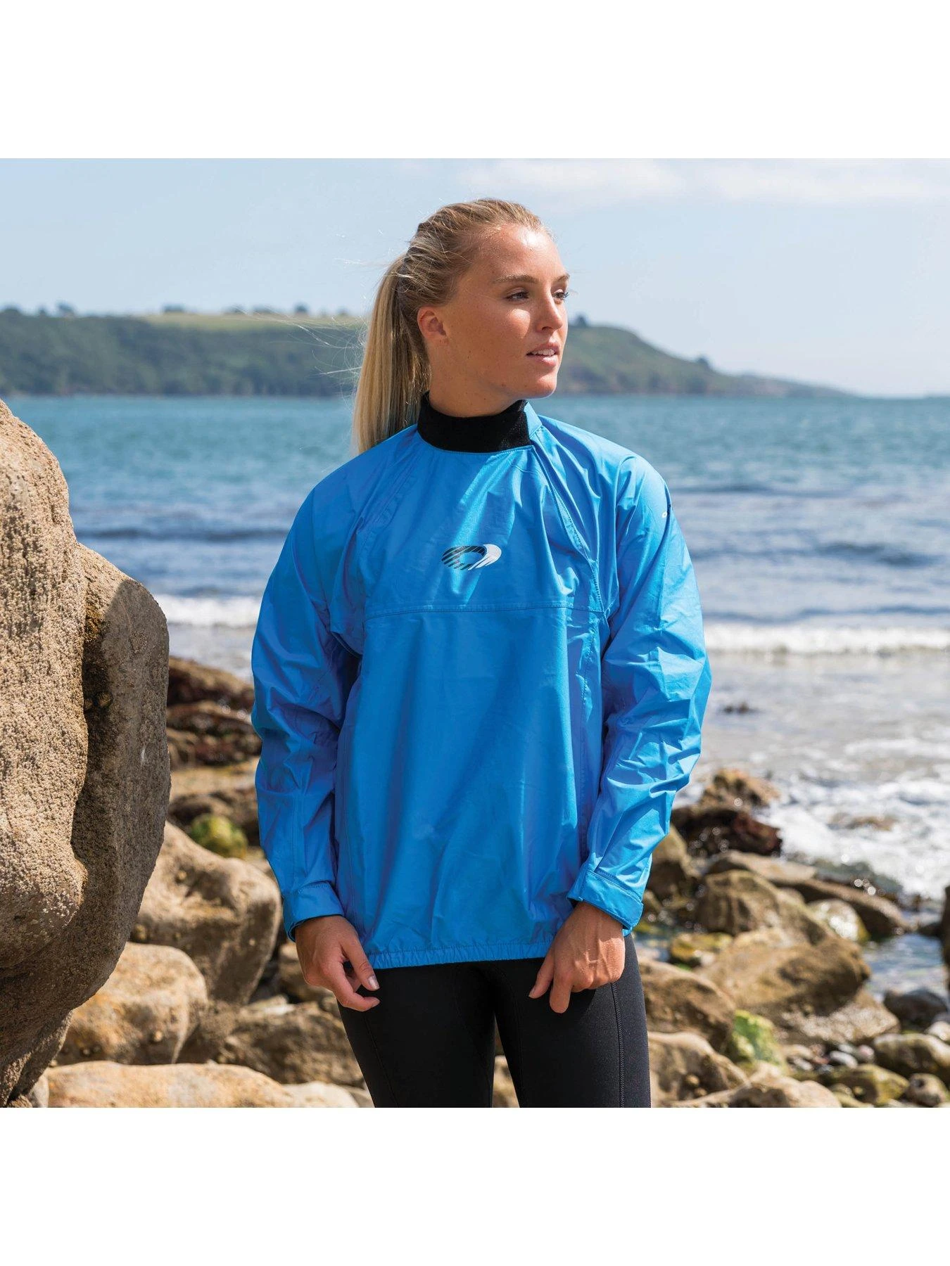 Osprey Adult Waterproof Spray Jacket - Blue 6 Osprey Adult Waterproof Spray Jacket - Blue - Image 6