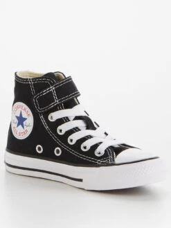 Converse Chuck Taylor All Star 1v Easy-on Childrens Hi Top Trainers -Sport Sphere UVGWA SQ2 0000000004 BLACK SLb