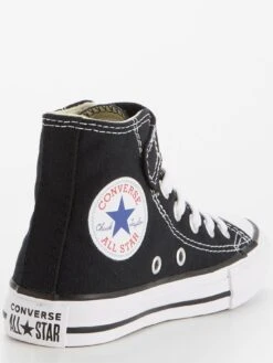 Converse Chuck Taylor All Star 1v Easy-on Childrens Hi Top Trainers -Sport Sphere UVGWA SQ3 0000000004 BLACK SLf