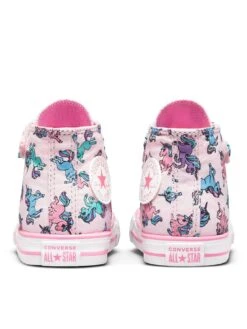 Converse Chuck Taylor All Star 1v Unicorns Toddler Hi Top Trainers -Sport Sphere UVGWL SQ2 0000000736 PINK BLUE SLb