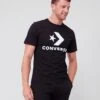 Converse Star Chevron Short Sleeve Tee - Black