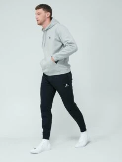 Converse Embroidered Star Chevron Left Chest Pullover Hoodie - Grey -Sport Sphere UVSWH SQ5 0000000023 GREY MARL MDd1