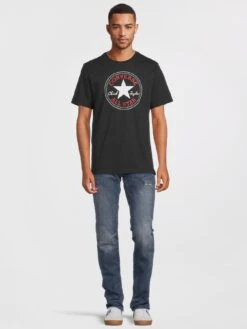 Converse Chuck Taylor Patch Graphic Short Sleeve Tee - Black -Sport Sphere UVSYS SQ3 0000000004 BLACK MDo