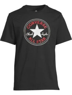 Converse Chuck Taylor Patch Graphic Short Sleeve Tee - Black -Sport Sphere UVSYS SQ4 0000000004 BLACK MDd