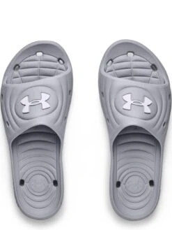 UNDER ARMOUR Locker IV Slides - Grey -Sport Sphere UWYLT SQ4 0000000005 GREY SLt
