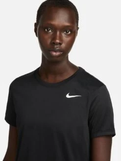 Nike Dri-FIT Short Sleeve T-Shirt - Black  -Sport Sphere UX3RE SQ4 0000000019 BLACK WHITE MDd