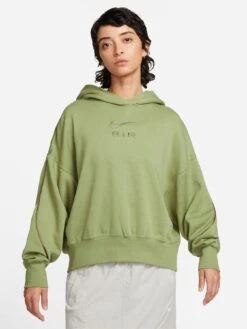Nike NSW Air Fleece Hoodie - Green 