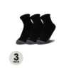 UNDER ARMOUR Training HeatGear® Quarter 3 Pack - Black