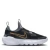 Nike Flex Runner Kids Unisex Trainers - Black/Gold 
