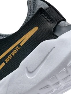 Nike Flex Runner Kids Unisex Trainers - Black/Gold  -Sport Sphere UXJSR SQ6 0000000078 BLACK GOLD SLd