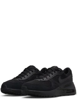 Nike Air Max Systm Junior Unisex Trainers - Black -Sport Sphere UXJV3 SQ3 0000000226 BLACK BLACK SLf